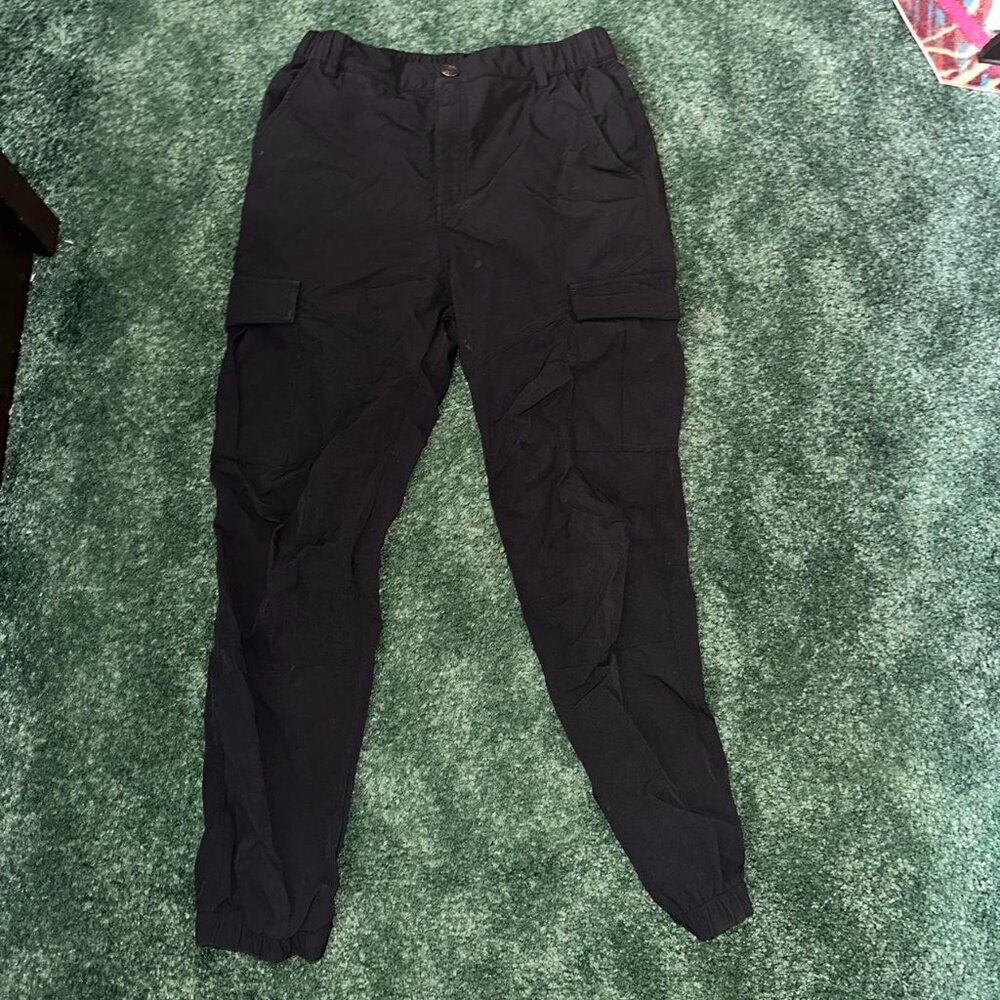 black pants
